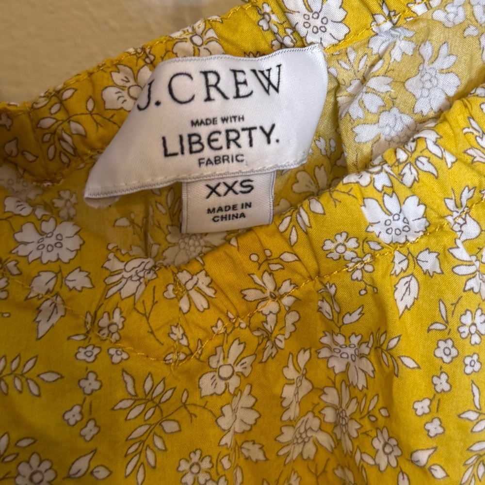 J. Crew V-neck top in Liberty® Capel floral organic cotton - Picture 4 of 7